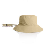 AS Colour, Nylon Wide Brim Bucket Hat, 1174 (Each) - Khaki