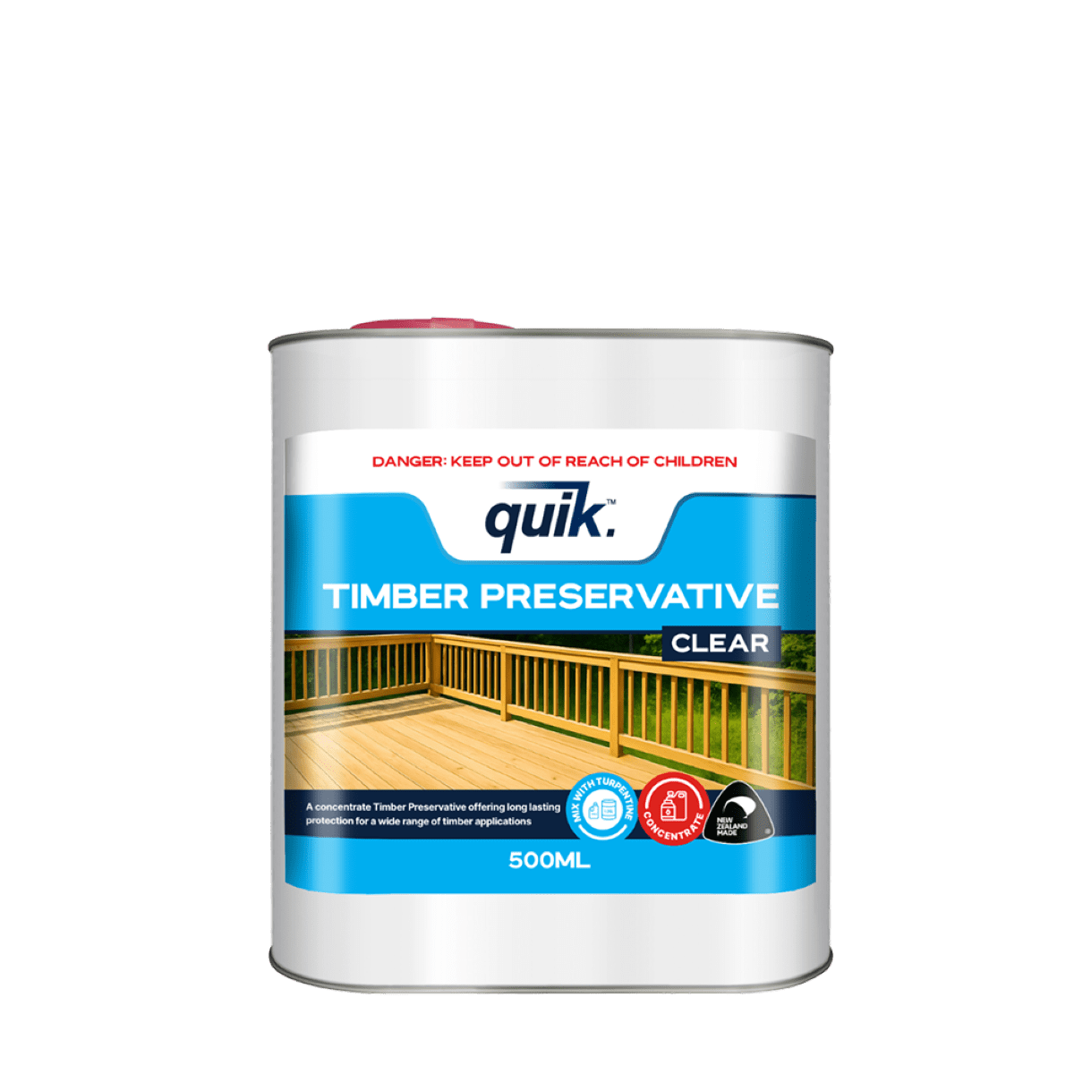 Quik Timber Preservative Concentrate Clear 500ml