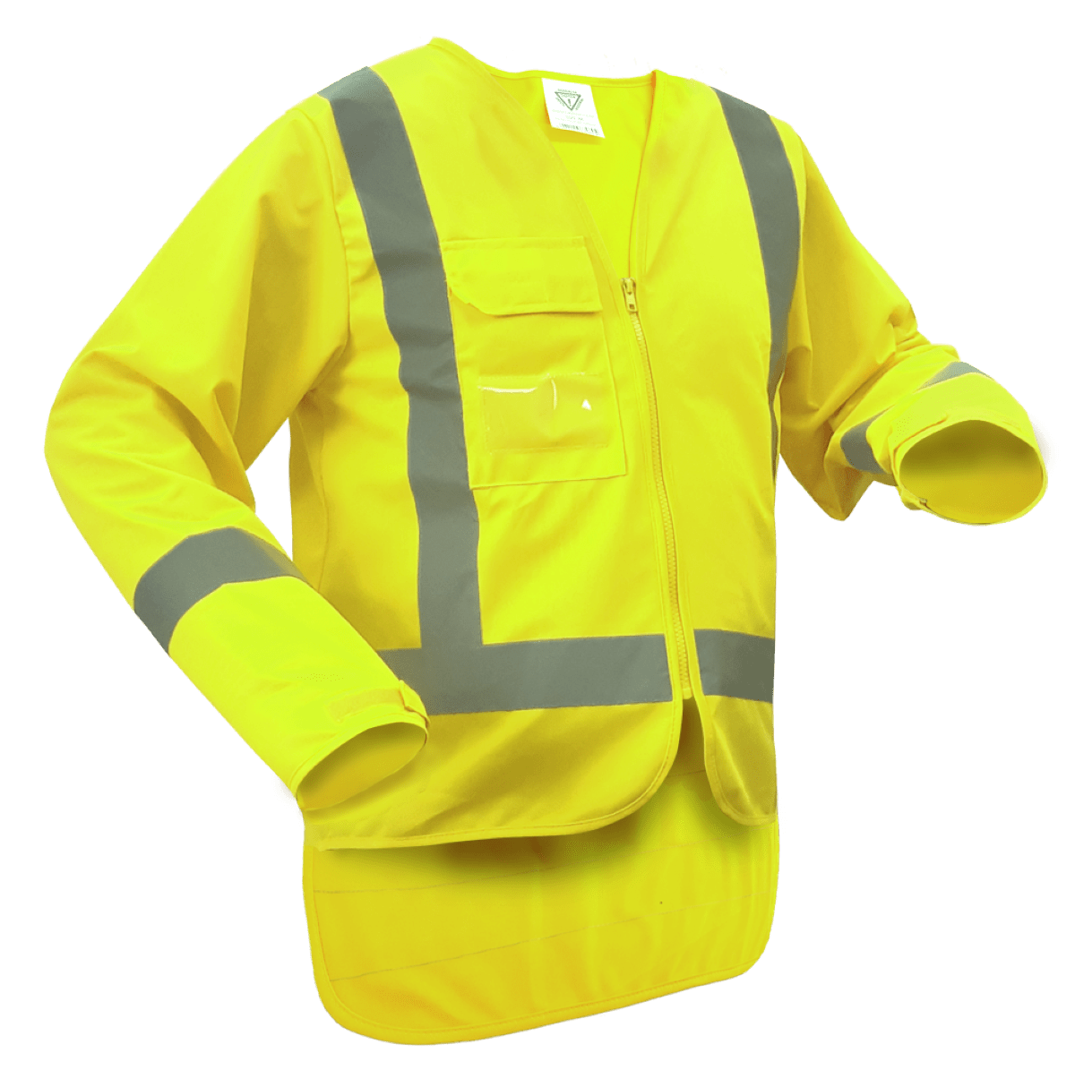 Esko Long Sleeve Safety Vest, AVEST303 (Each) - Fluoro Yellow - 4XL