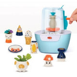 Mini Pottery Studio kit for tweens, featuring a USB-powered wheel, storage base, air-dry clay, and tools for creative pottery making.