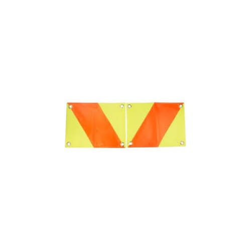 Transport Hazard Flag, Left/Right-hand W400mm x H300mm (Pair)
