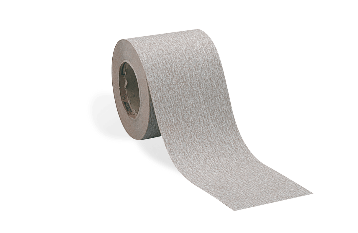 Norton No-Fil Paper Roll P120 Grit 115mmx50m (Roll)
