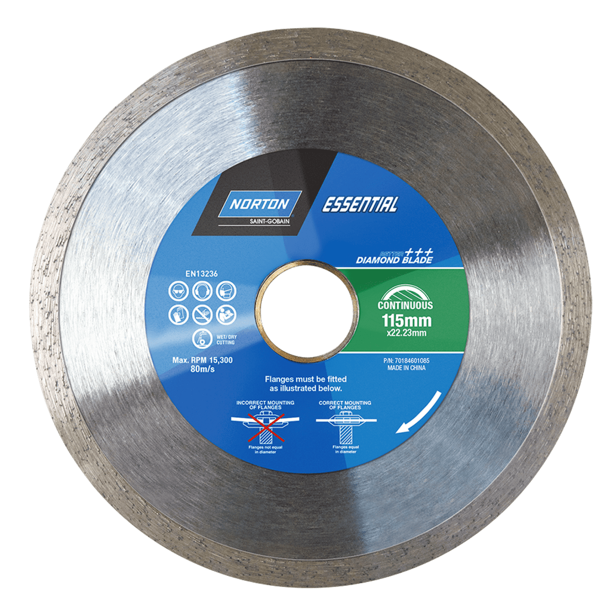 Norton Portable Blade 115mm (Each)