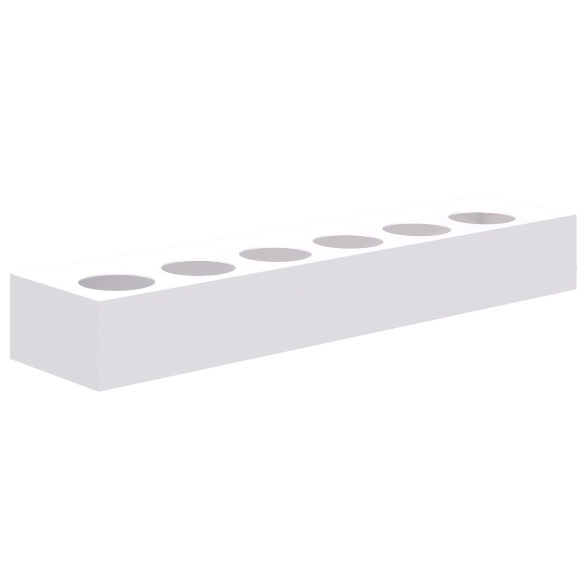 Fortis Steel Planter Box White
