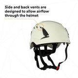 3M SecureFit X5000 Safety Helmet, Vented (Each) - White