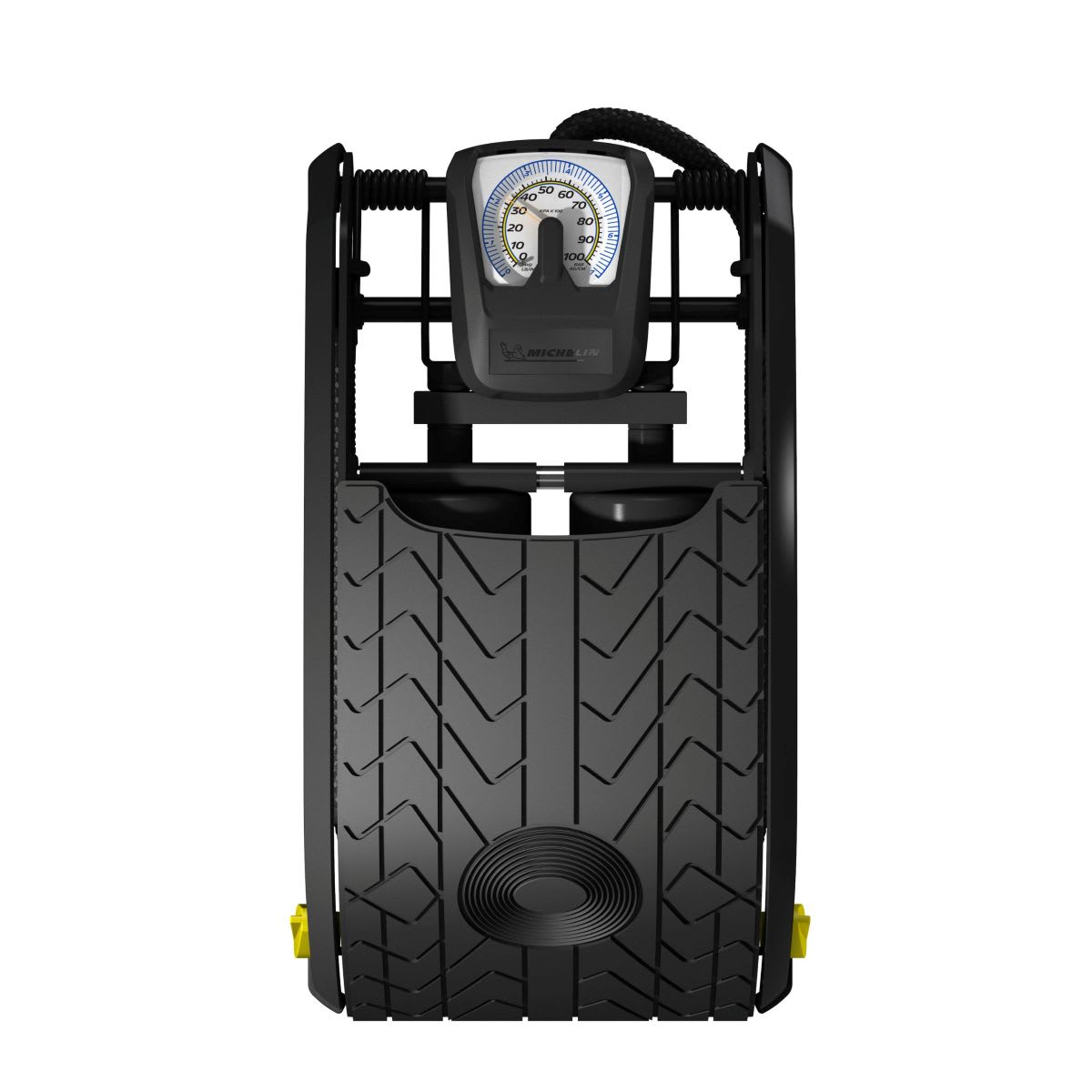 Michelin Footpump Analogue Double Barrel