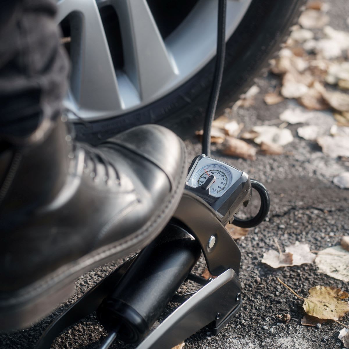 Michelin Footpump Single Barrel