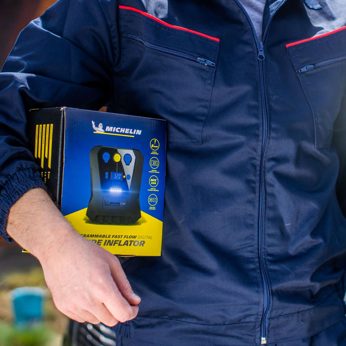 Michelin Inflator Digital Fast Flow Tyre