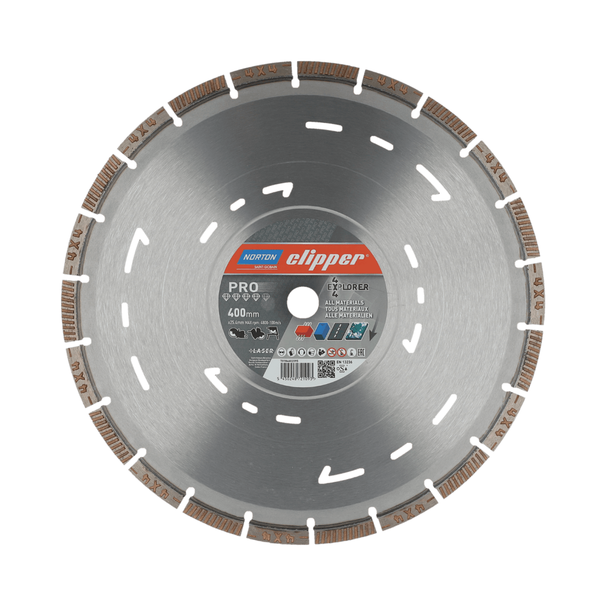 Norton Clipper Diamond Blade 1EA 400x3.2x25.4mm (Each)