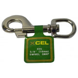 Xcel Snap Hook Round Swivel Nickel Plated 16mm