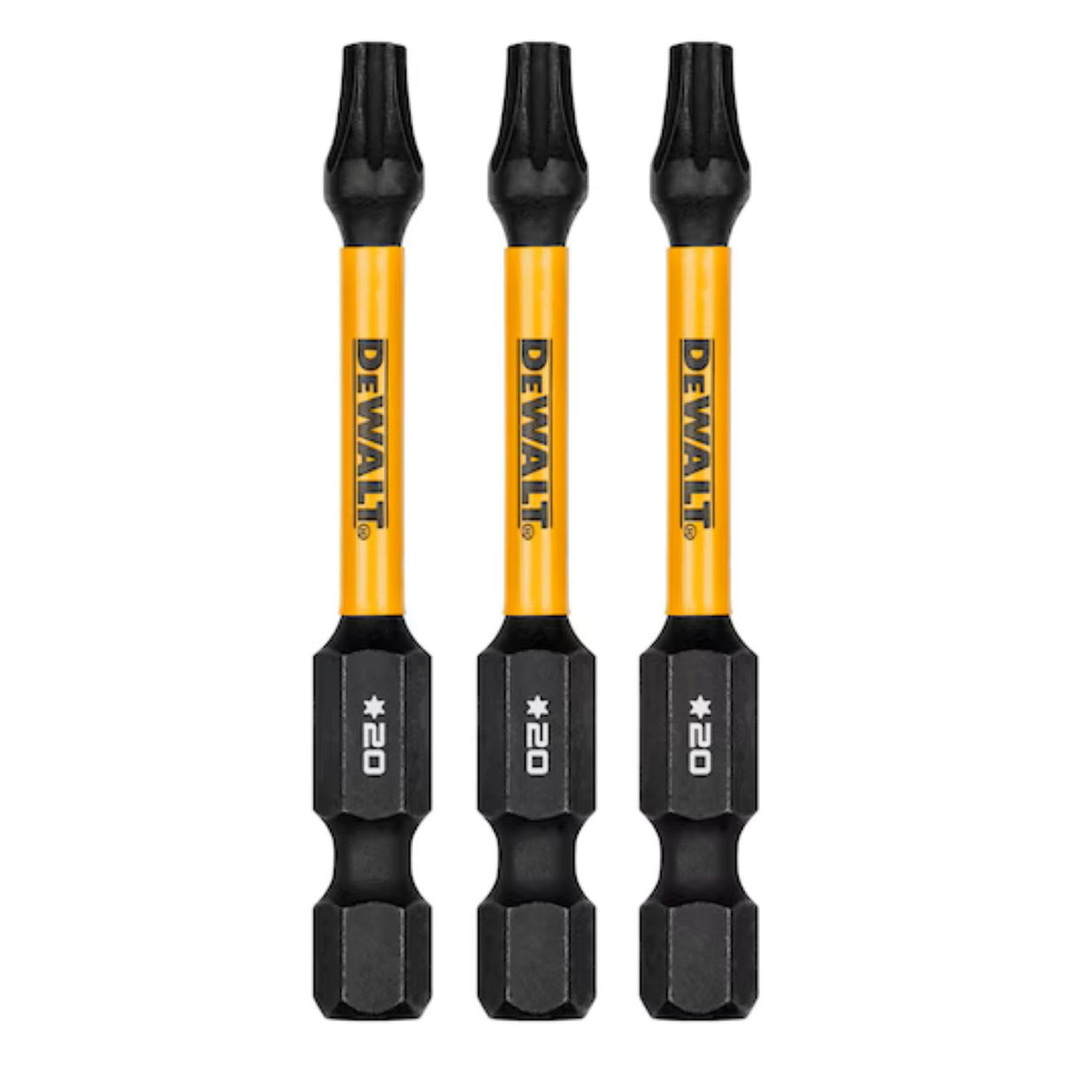 DeWalt Elite Series T20 TORX Bit 57mm Pack of 3 (Pack)