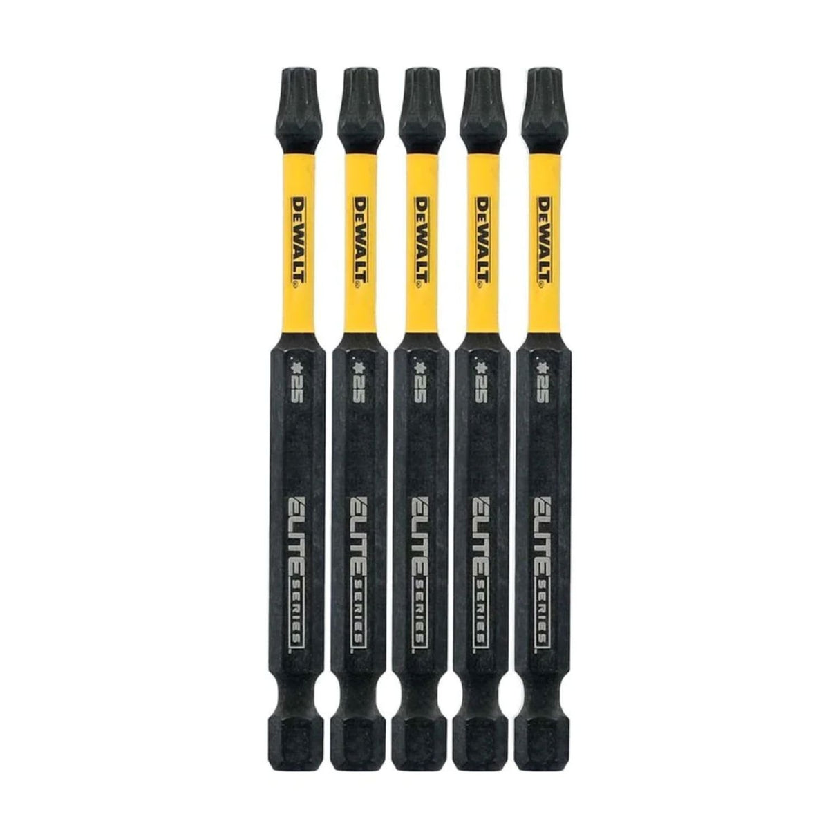 DeWalt Elite Series T25 Bit 89mm Pack of 5 (Pack)