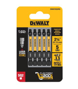 DeWalt Elite Series SQ2 Bit 57mm Pack of 5 (Pack)