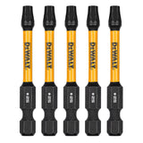 Dewalt Elite Series T25 Bit 57mm Pack of 5 (Pack)