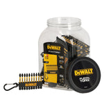 DeWalt Mix PH SQ FLEXTORQ Keyring 57mm 10 Piece (Set)