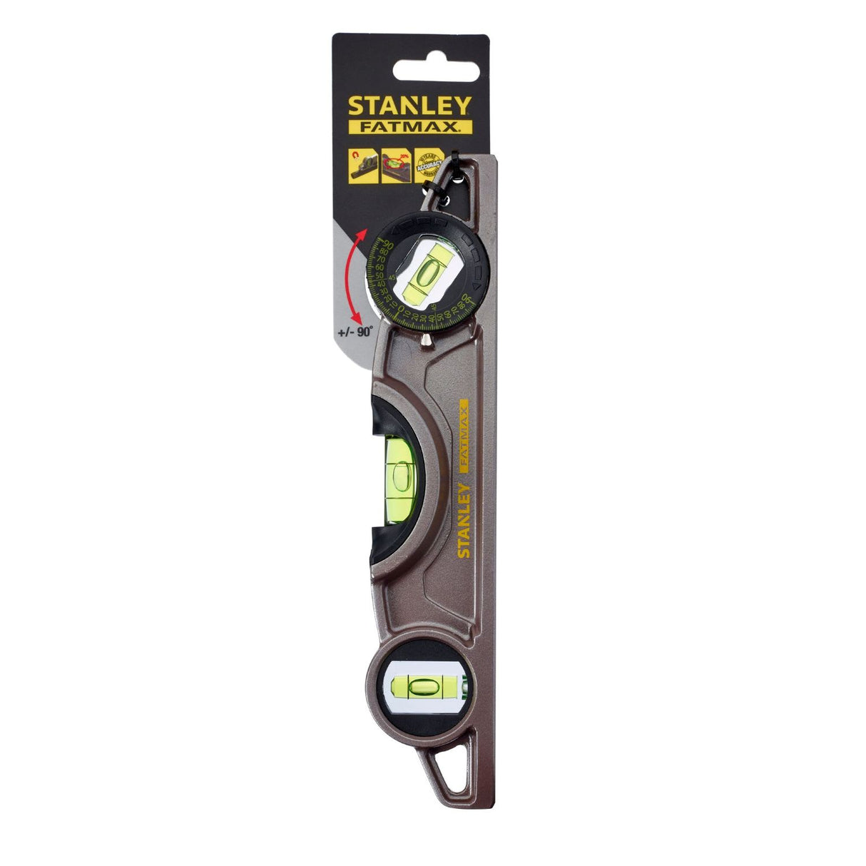 Stanley FatMax 11-3/4" Magnetic Torpedo Level 250mm