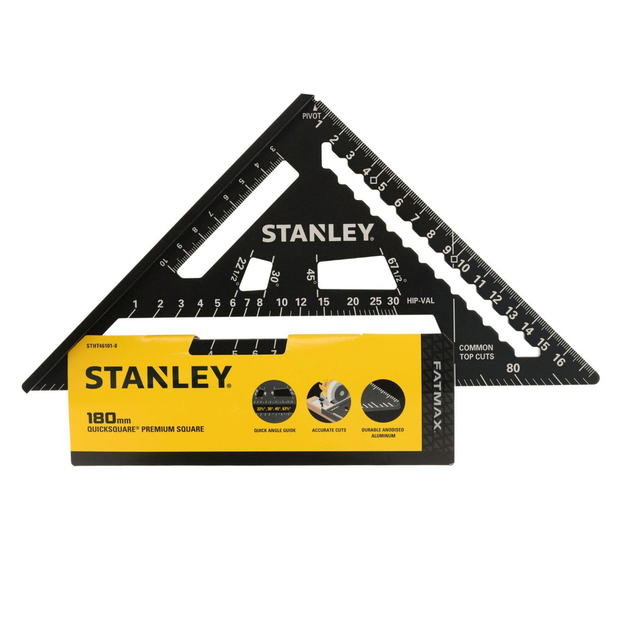 Stanley FatMax SFM Aluminium Quick Square 180mm