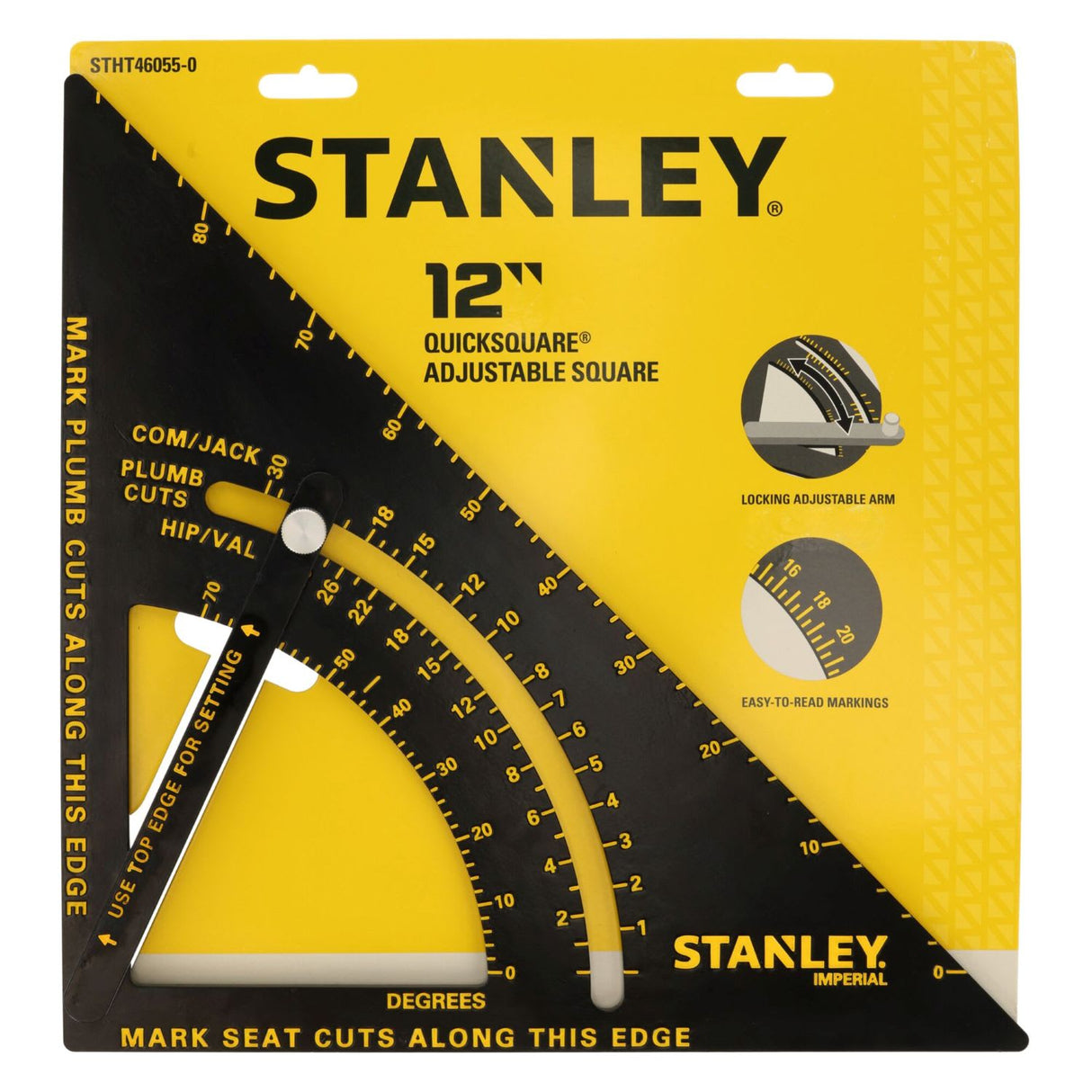 Stanley FatMax 12" Adjustable Quick Square