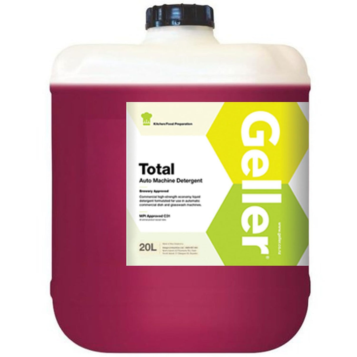 Geller Total Auto Dishwash 20L (Each)