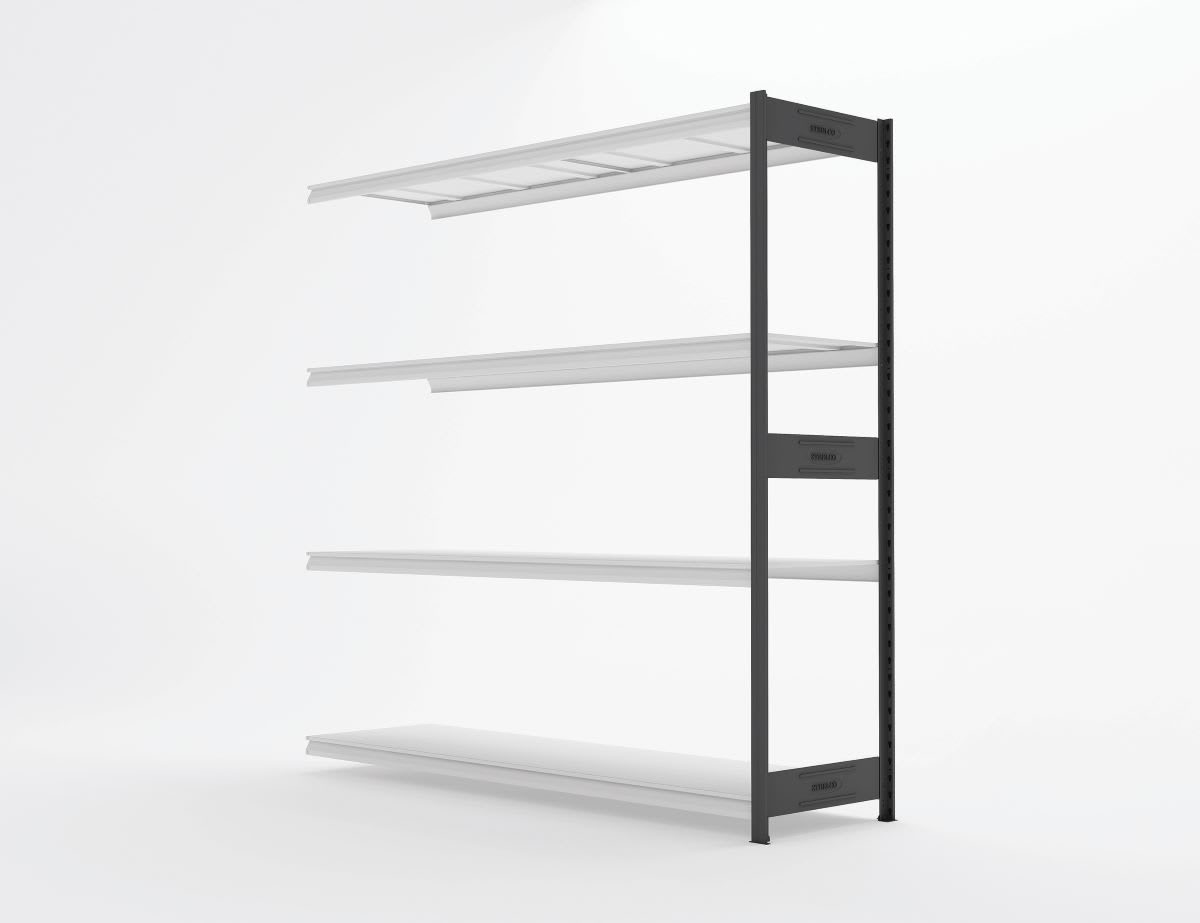 T-Span Shelving Add-On Bay 2100H x 2110W x 600D - Steelco