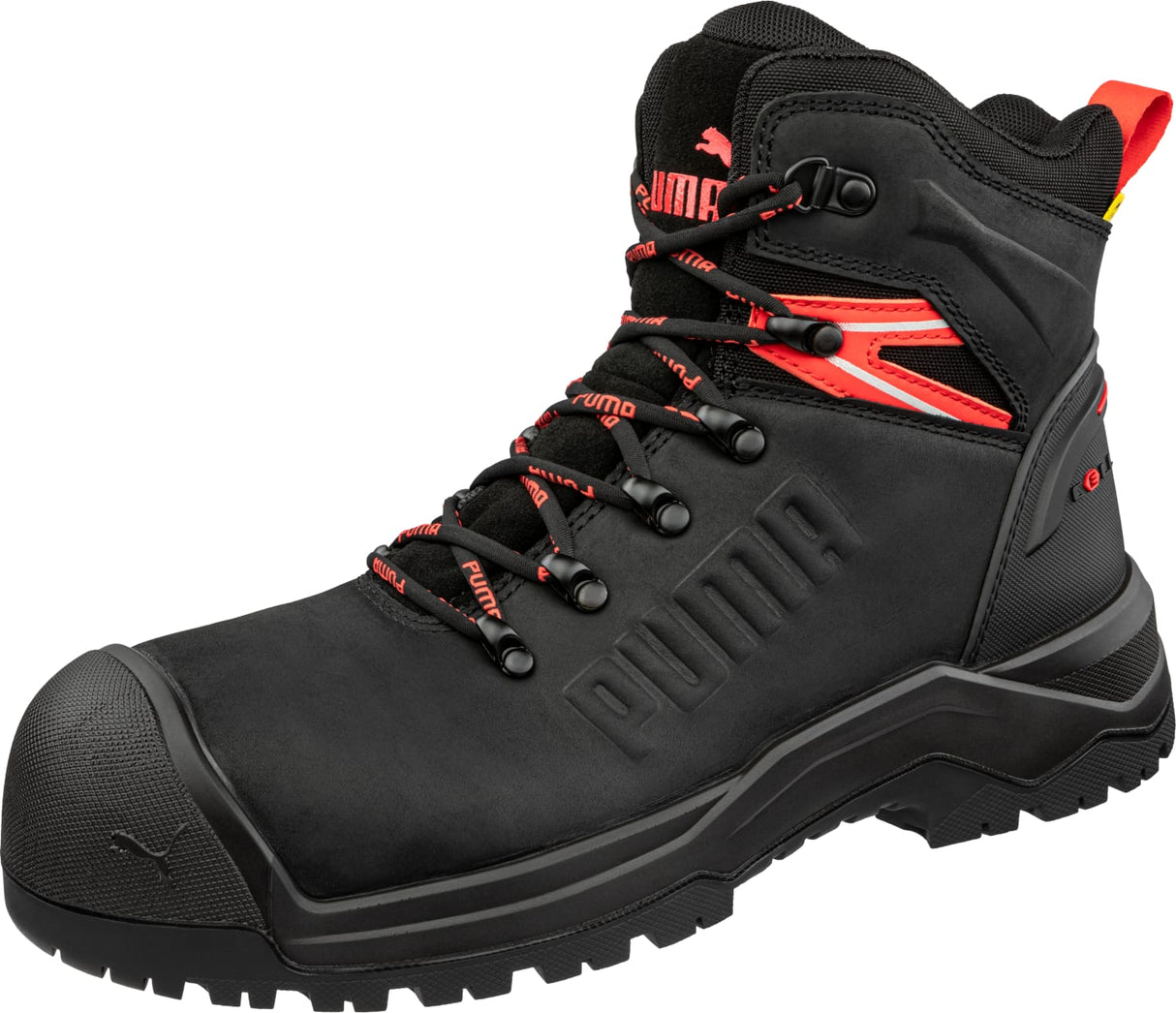 Puma Iron Heavy Duty Black Boot 6" (Pair) - Black