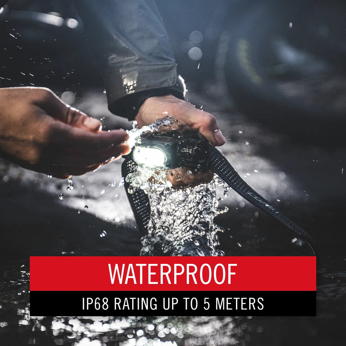 Coast Waterproof Headlamp WHP30R