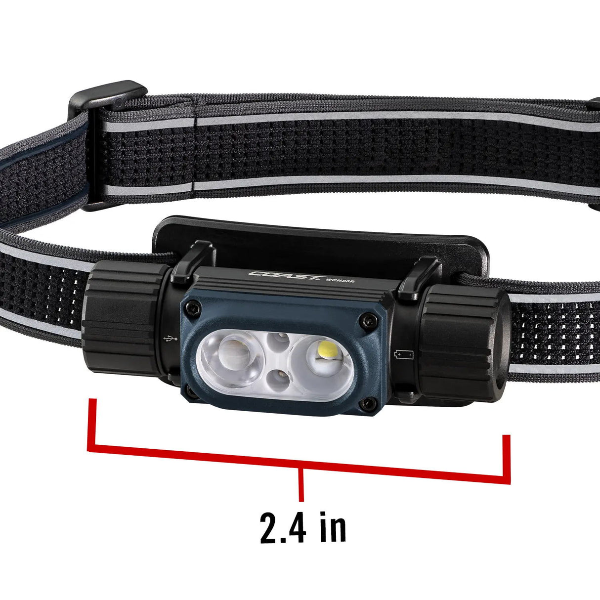 Coast Waterproof Headlamp WHP30R