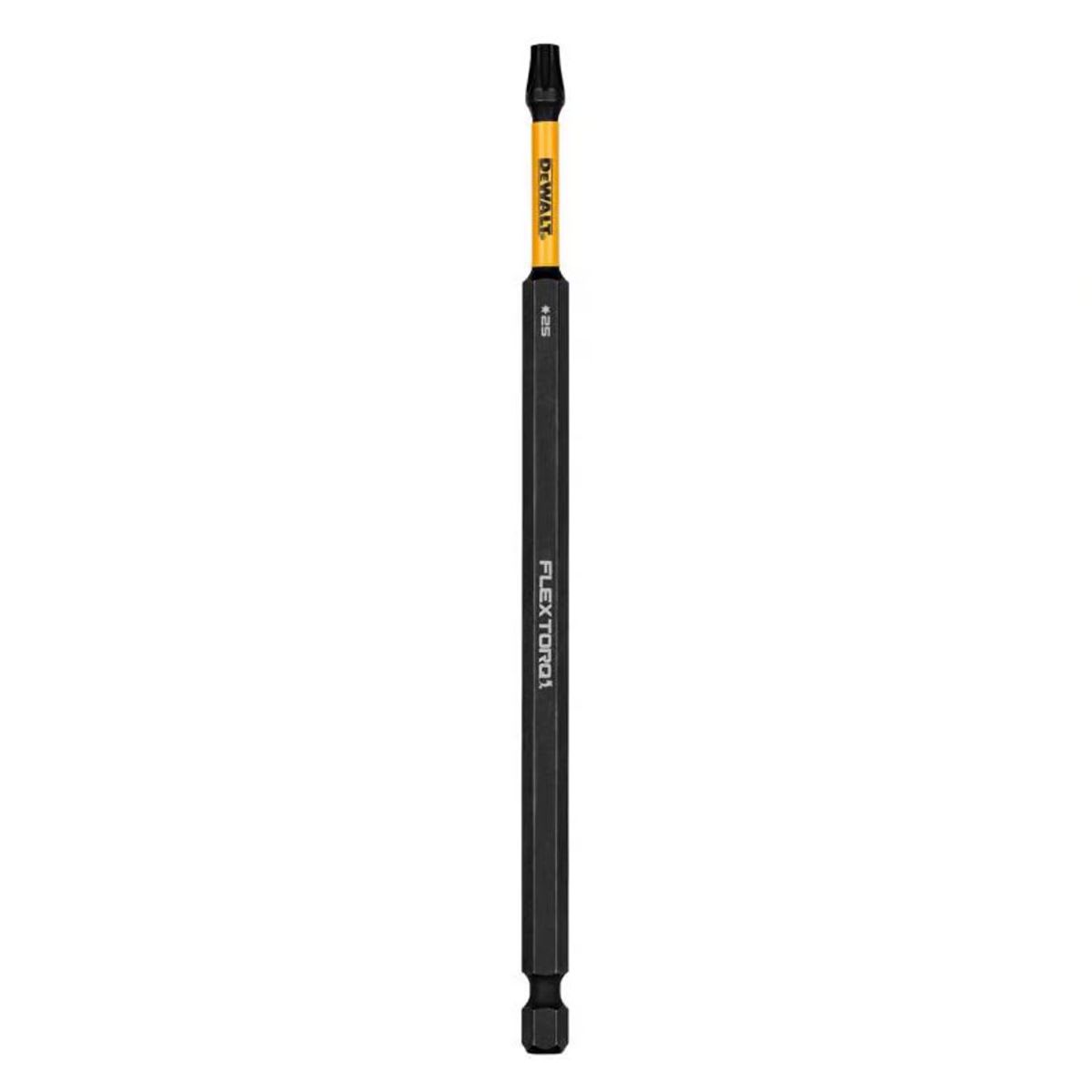 DeWalt FlexTorq Torx L Impact Driver Bit Steel T25 x 6"