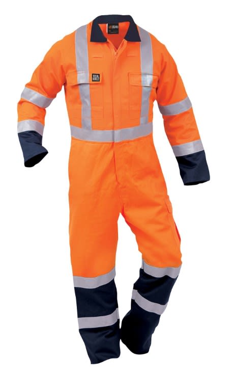 Bison Arcguard, 13Cal FR Overall, 43312 - Orange/Navy