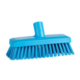 Wall/Deck Scrub Hard Bristle Blue 225mm - Vikan