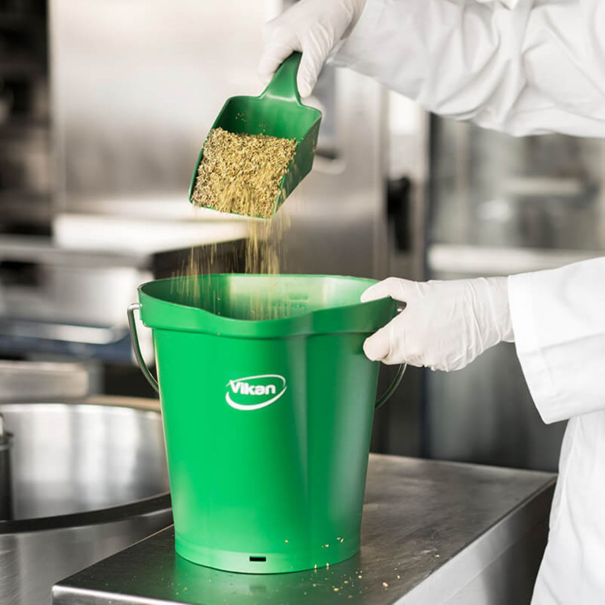 Hand Scoop Green 500ml - Vikan