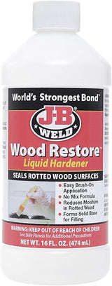 Wood Restore Liquid Hardener 474ml - JB Weld