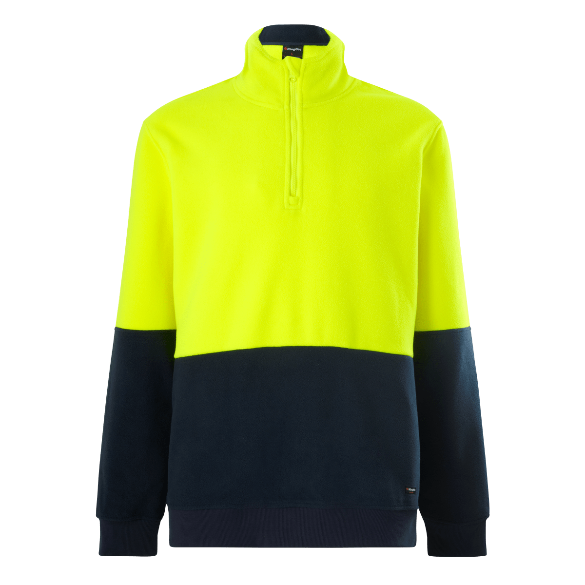 KingGee, Day Only Fleece Pullover, K55021 (Each) - Yellow/Navy
