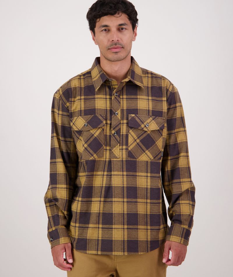 Egmont Twin Pack Closed Front Shirt, SW26277M (Each) - N/Brnz/Olive