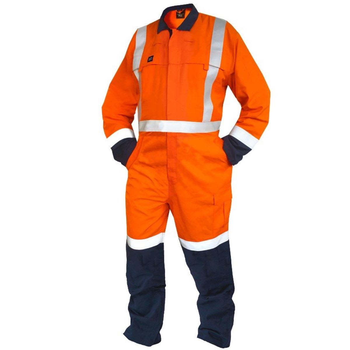 Esko Arcshield 11cal Fire Resistant Overall 850049 - Orange/Navy