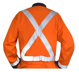 Esko Arcshield 11cal Fire Resistant Overall 850049 - Orange/Navy