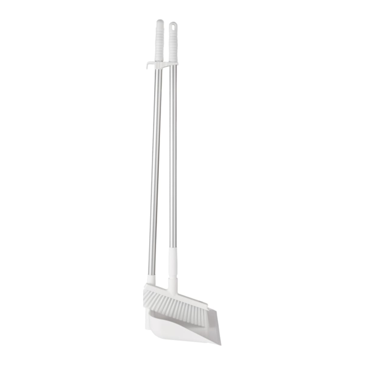 Long Handled Open Dustpan & Broom Set White - Vikan