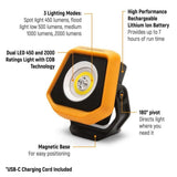 GearWrench 2000 Lumen Rechargeable Shop Light