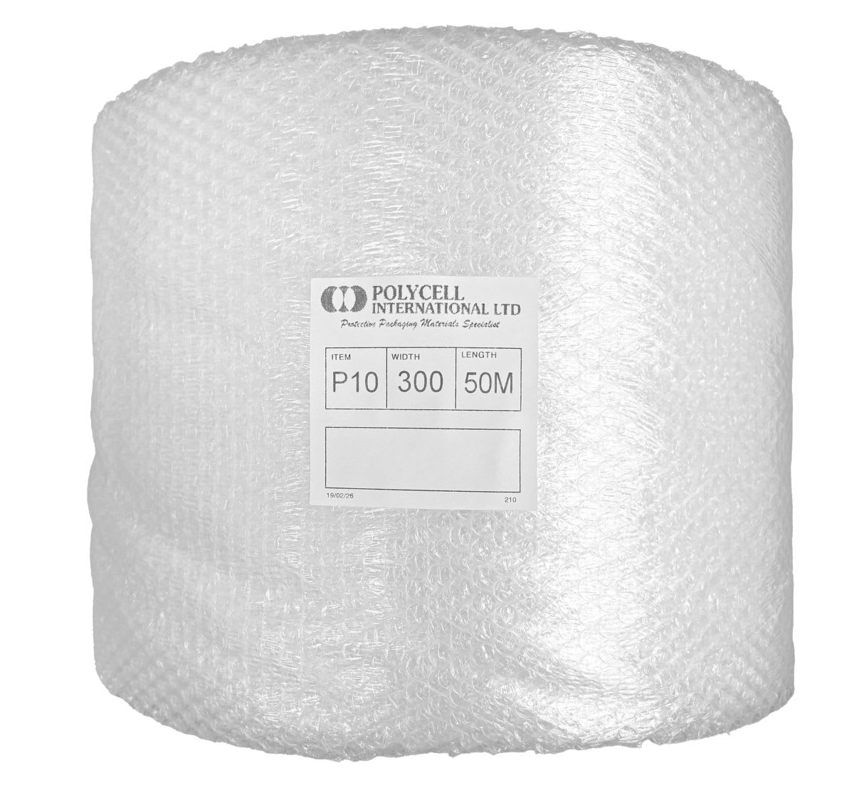 Polycell Bubble Wrap Retail Pack 300mm x 50m (Roll)