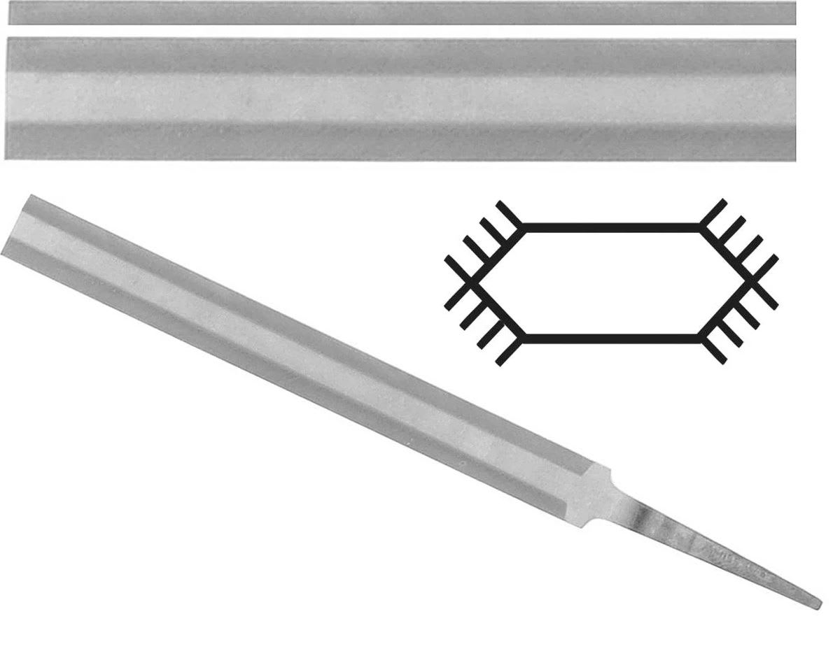 Vallorbe Screwhead with Tang Precision Files 0.70mm #2