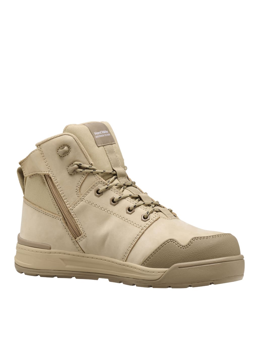 Hard Yakka Y60124 Evolution Zip Lace Sand Boot 5" - Sand