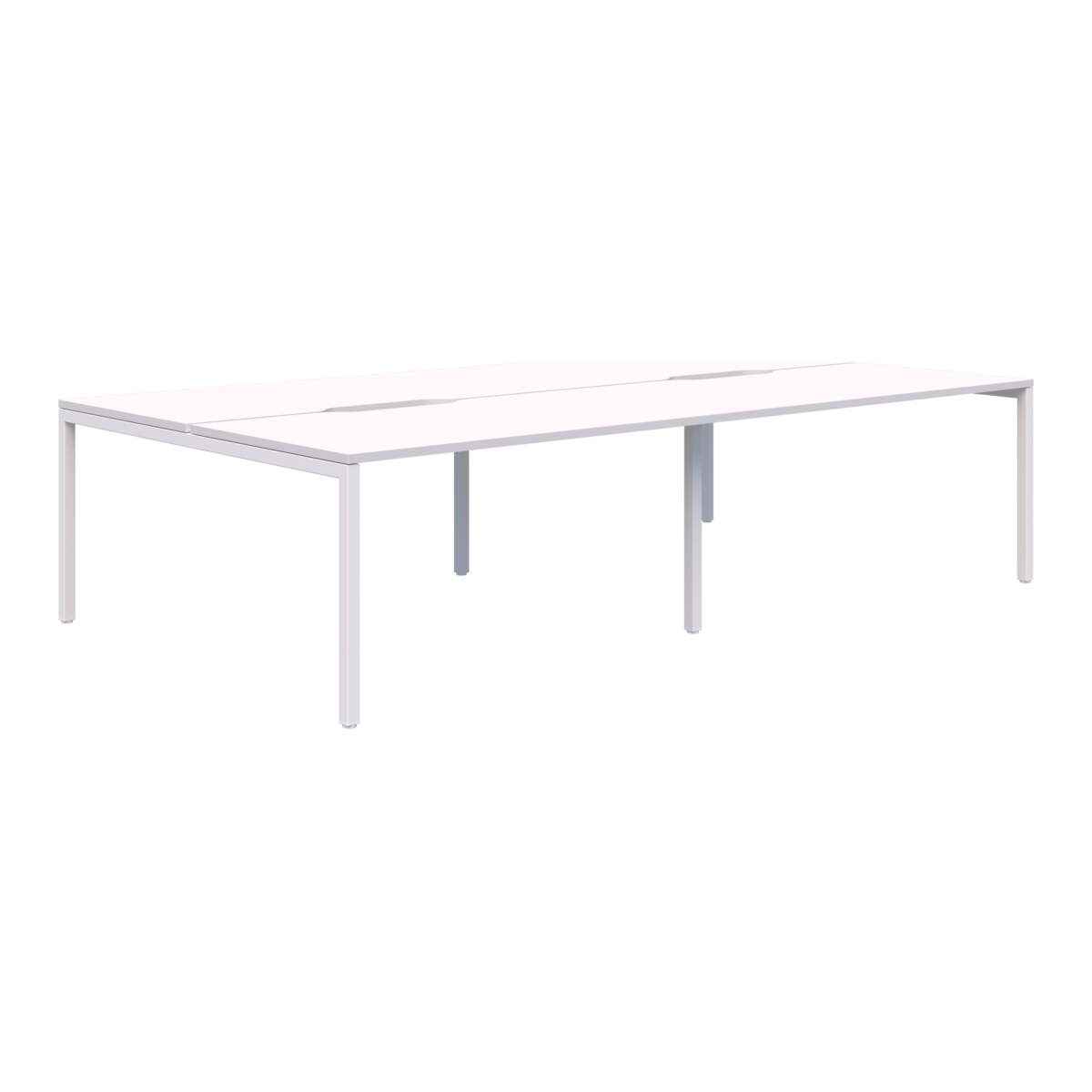 Fixed Height Desk - 4 Pod Back To Back - Avero 1091-000050