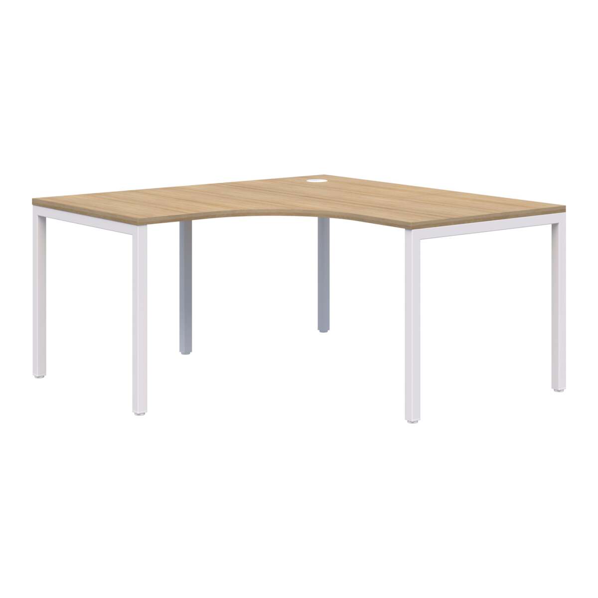 90 Degree Corner Workstation - Fixed Height - Avero 1091-000064
