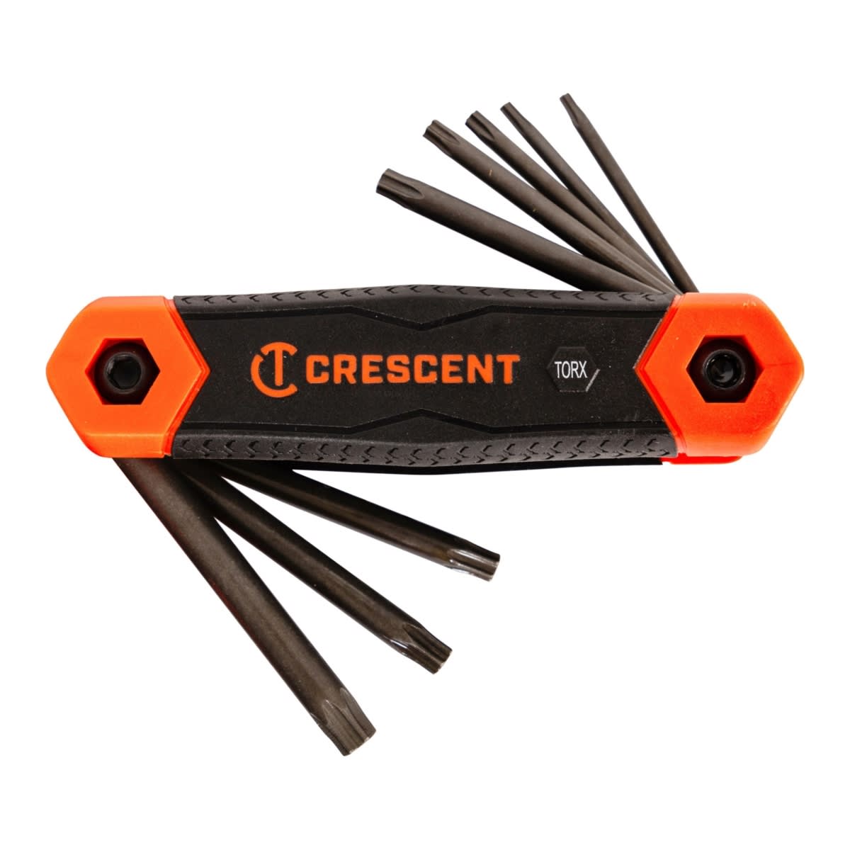 Crescent Folding Torx Dual Material Key Set 5 x 65 x 4mm 8 (Piece)