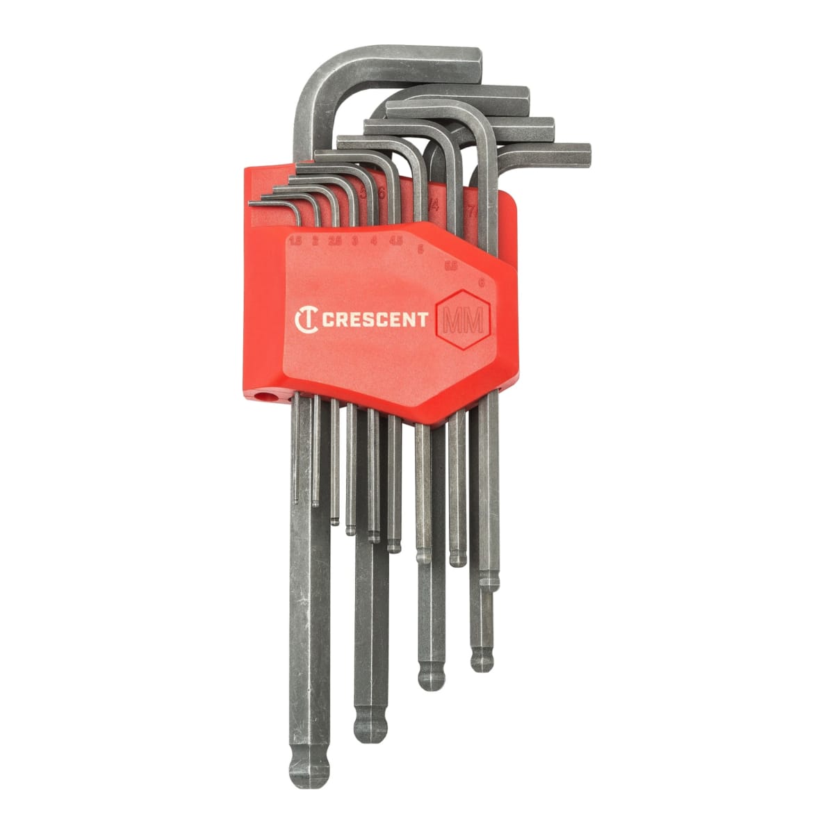 Crescent Long Ball End Metric Hex Key Set 35 x 25 x 125mm 13 (Piece)