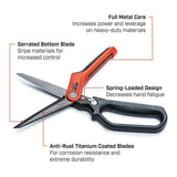 Crescent 11" Single Ring Tradesman Shears 14 x 5 x 4mm
