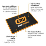 GearWrench 455 x 300mm High Strength Magnetic Mat 496 x 322 x 63mm