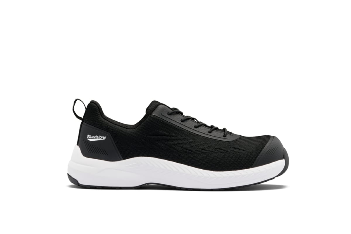 Blundstone Active 840 Blk/Wht Safety Jogger 5 (Pair) - Black/White BLW