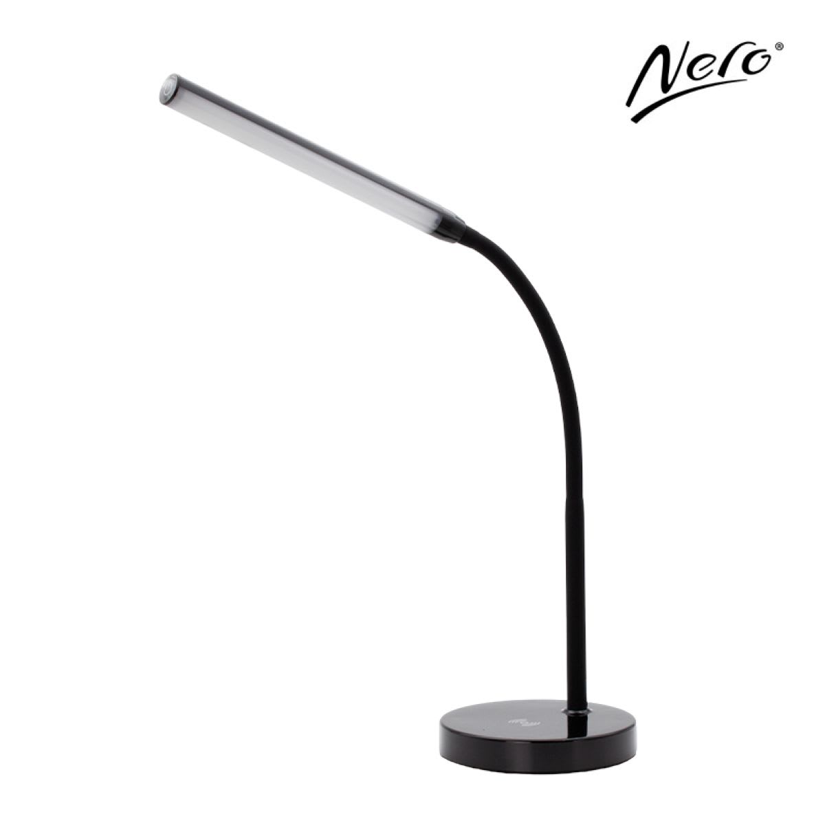Flexi LED Lamp with Wireless Charging - Nero