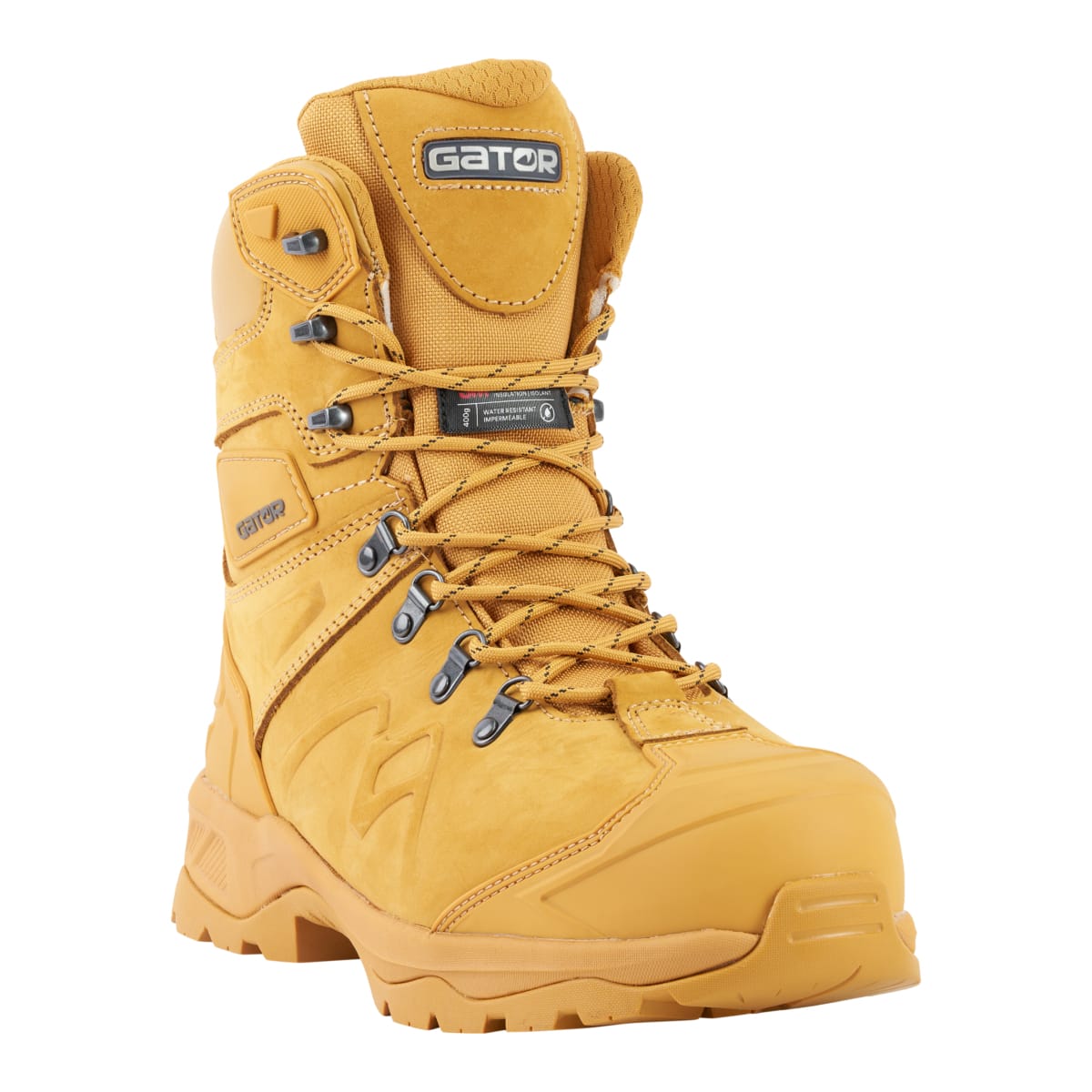 Gator IceWalk Safety Boot (Wheat)-Size-6 - Wheat